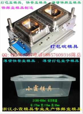 专业霸州注射模具工厂 一次性塑胶碗与薄壁打包盒模具制造专家